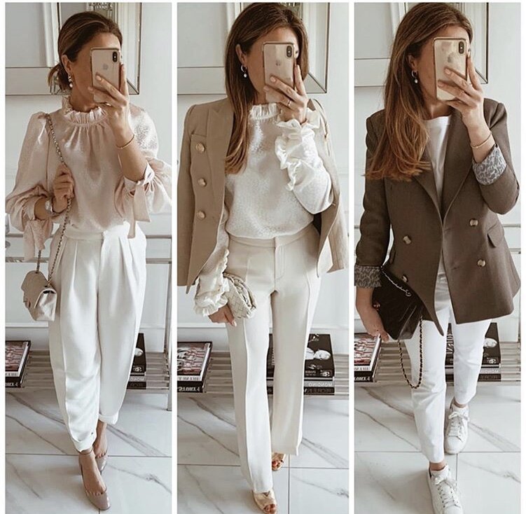 Несмотря на обстоятельства в мире, весна очень кстати! Это повод не побояться светлой цветовой палитры. Вещи в подобной гамме выглядят статуснее + более женственно. Если не верите, посмотрите сами! 