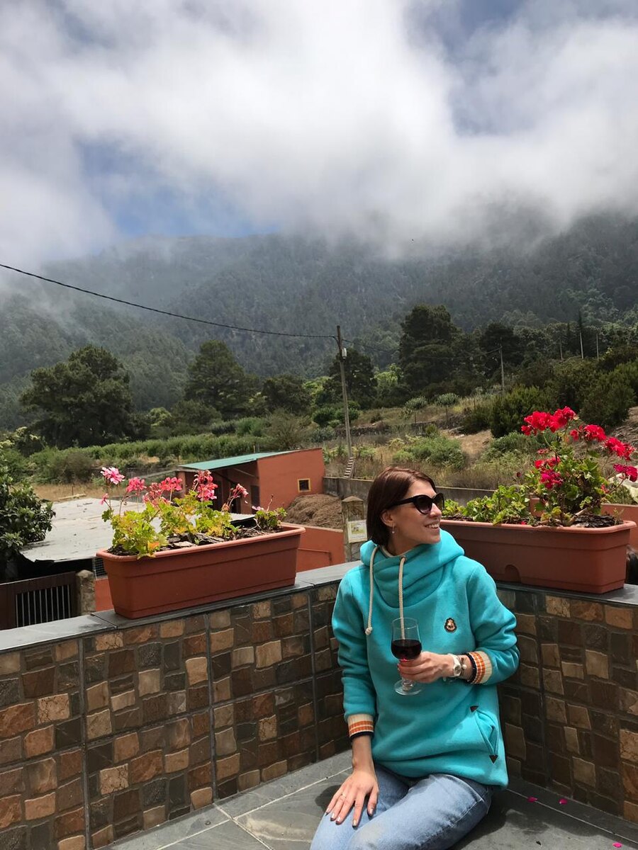 Я в горной деревушке