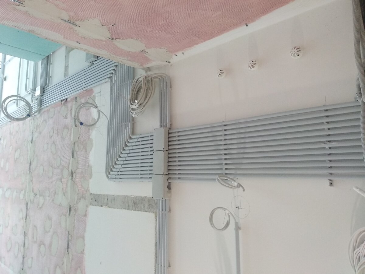 Начало кабельной трассы