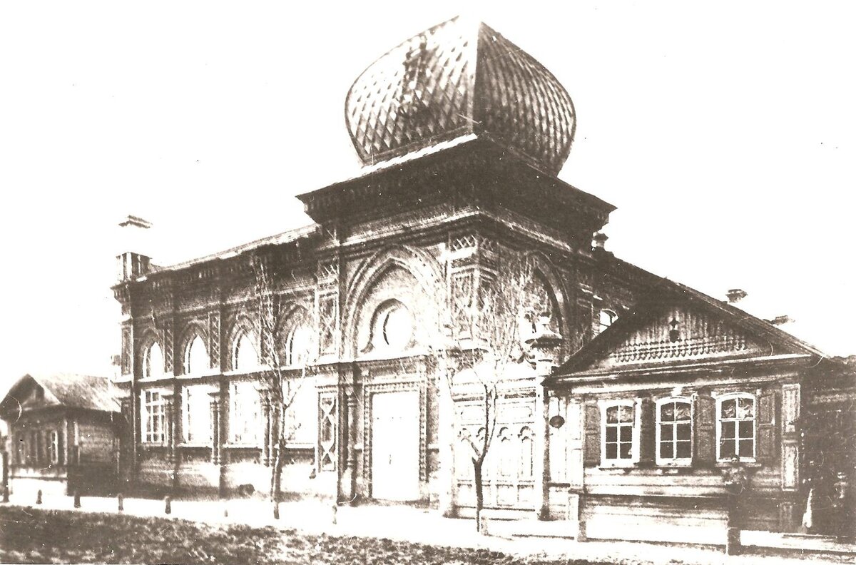 Старая Синагога, возведена в 1900-1901 году