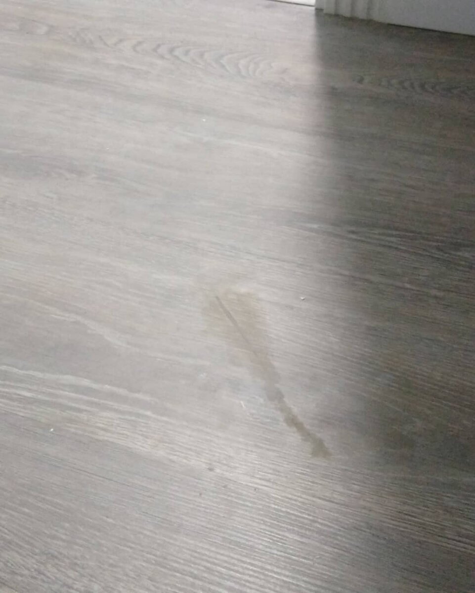 Как, КАК можно поцарапать ламинат так сильно??