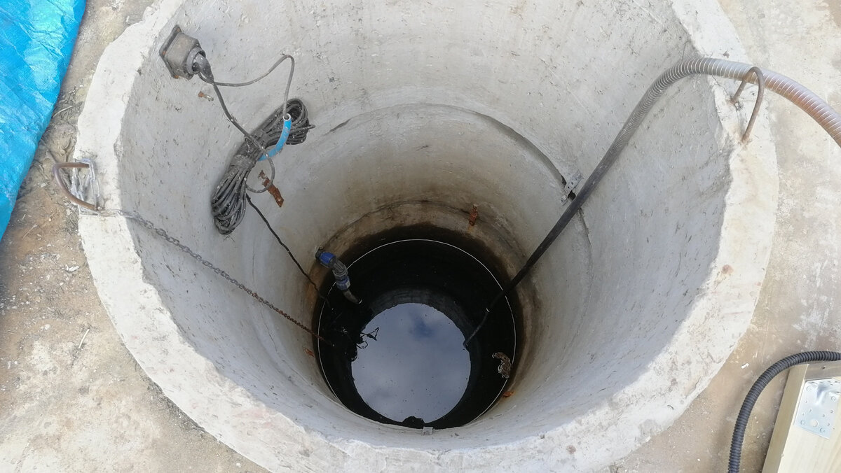 Наш колодец для дома и участка.