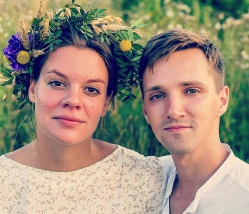 Вера Полозкова с бывшим мужем