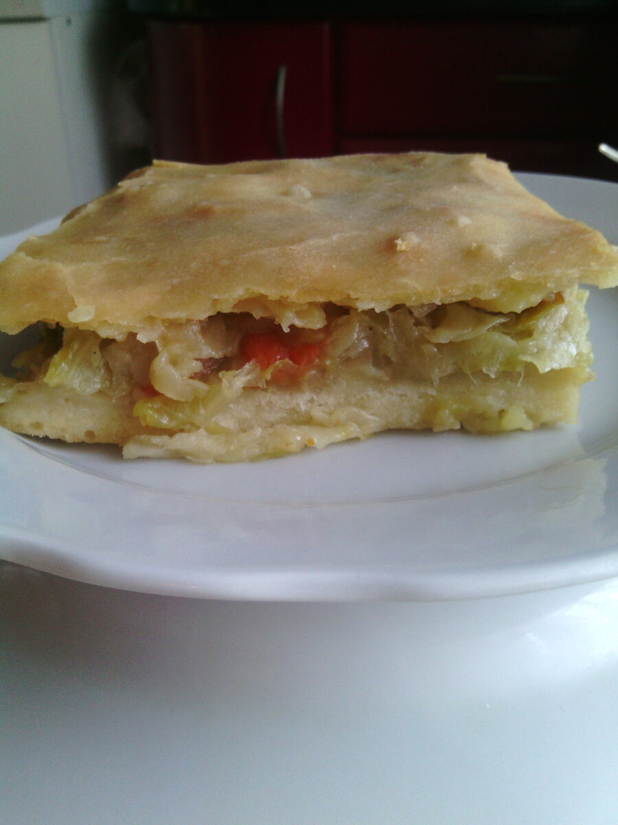 Получилась очень насыщенная влажная начинка