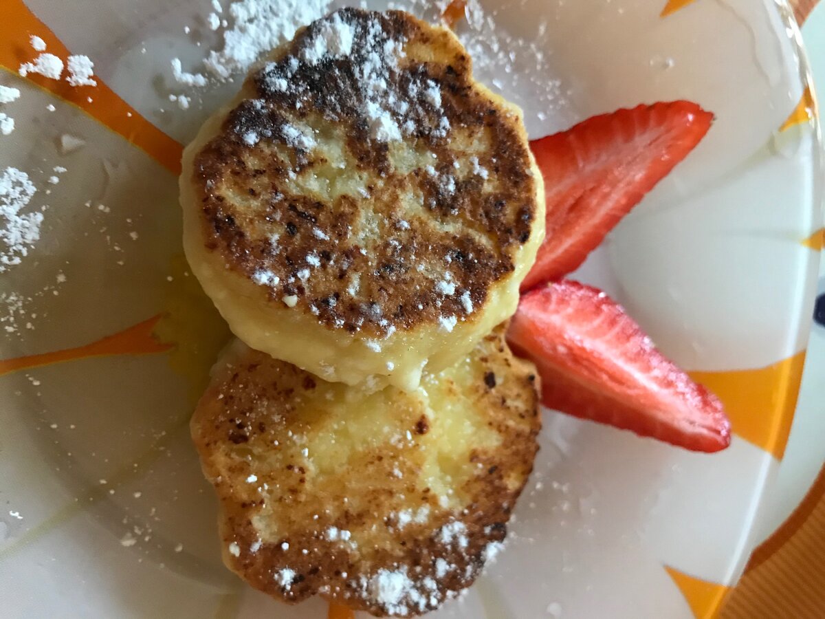 Невероятно вкусные сырники.