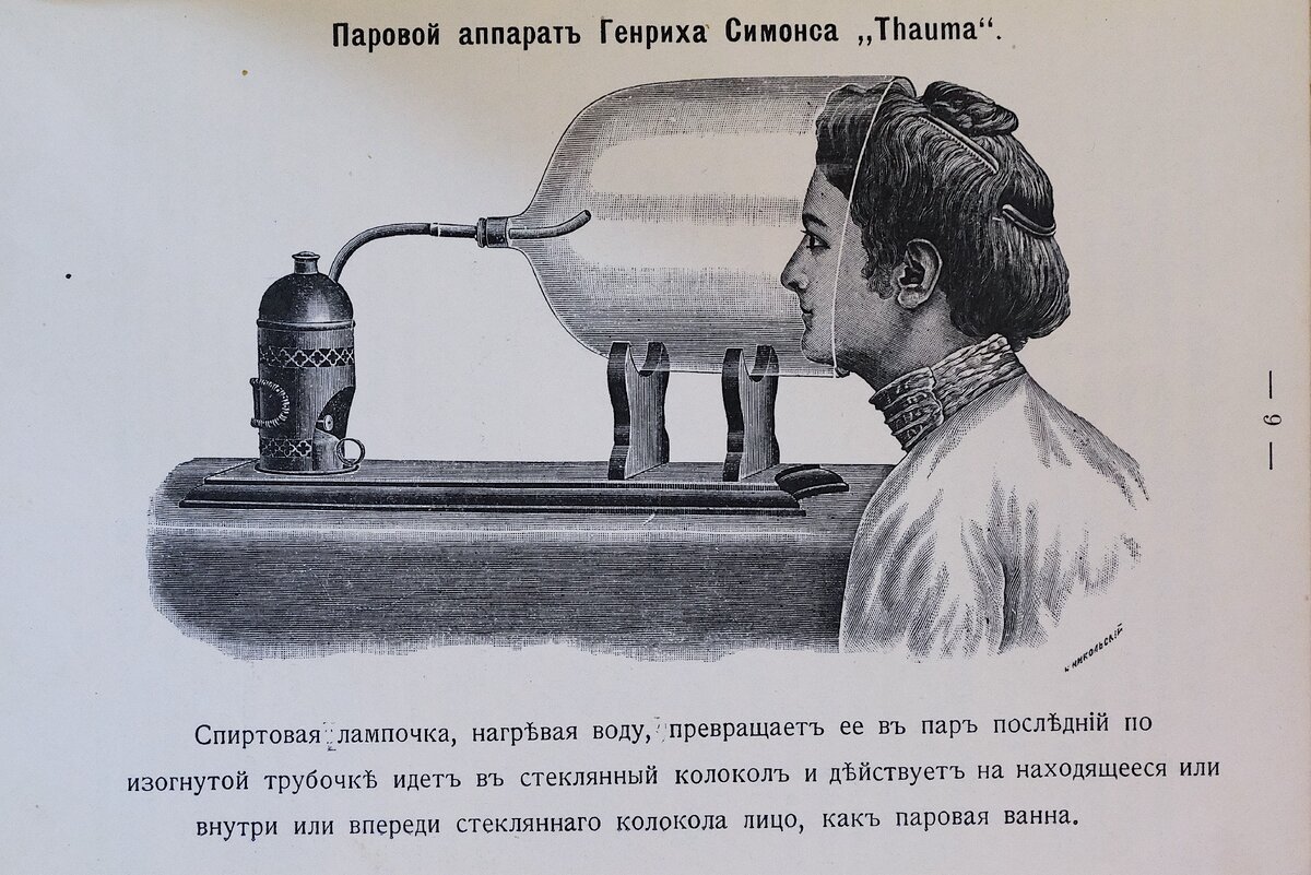 Паровой аппарат Симонса.