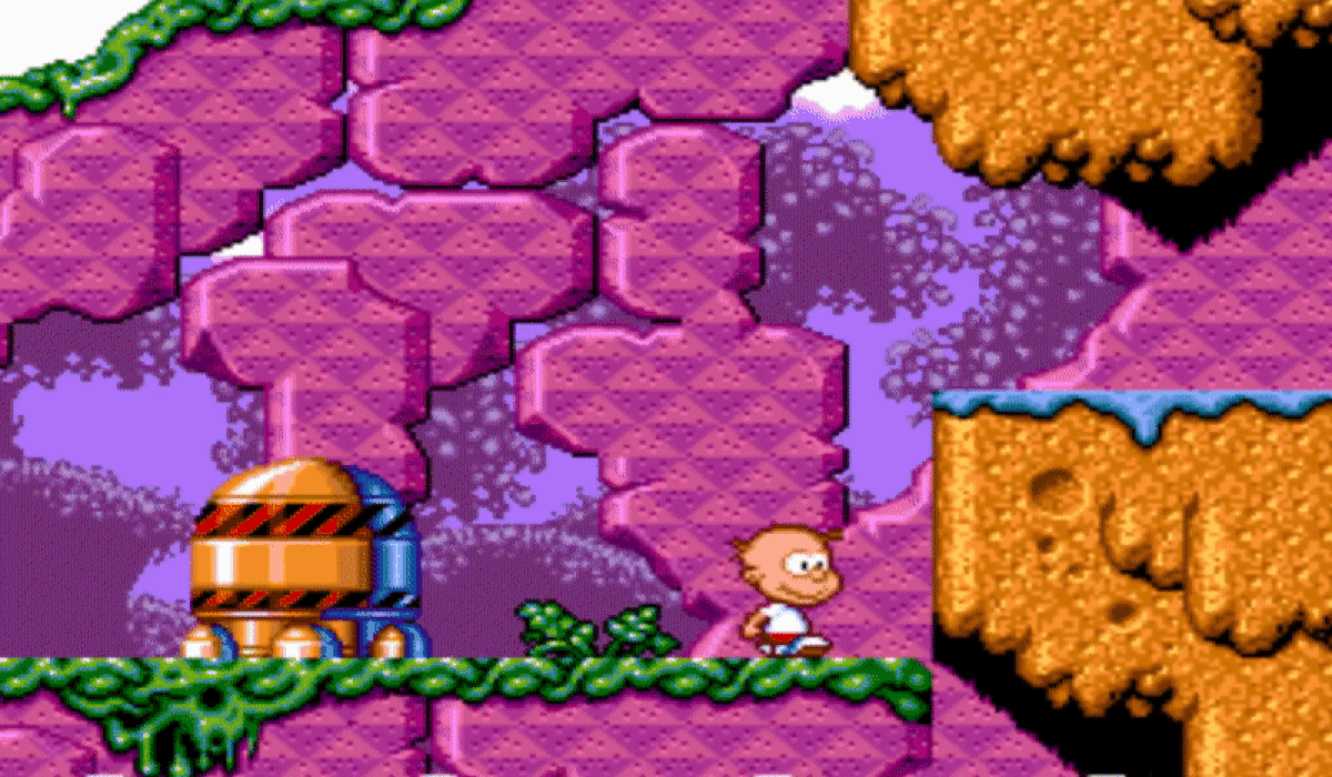 Геймплей Bubble and Squeak