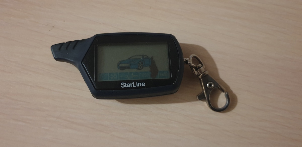 Мой старый брелок от сигнализации starline