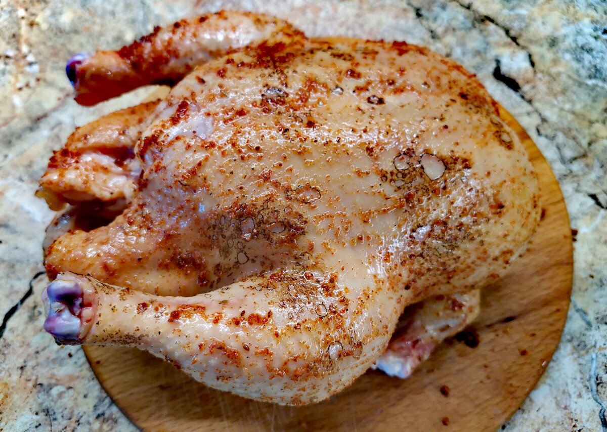 Курица в специях