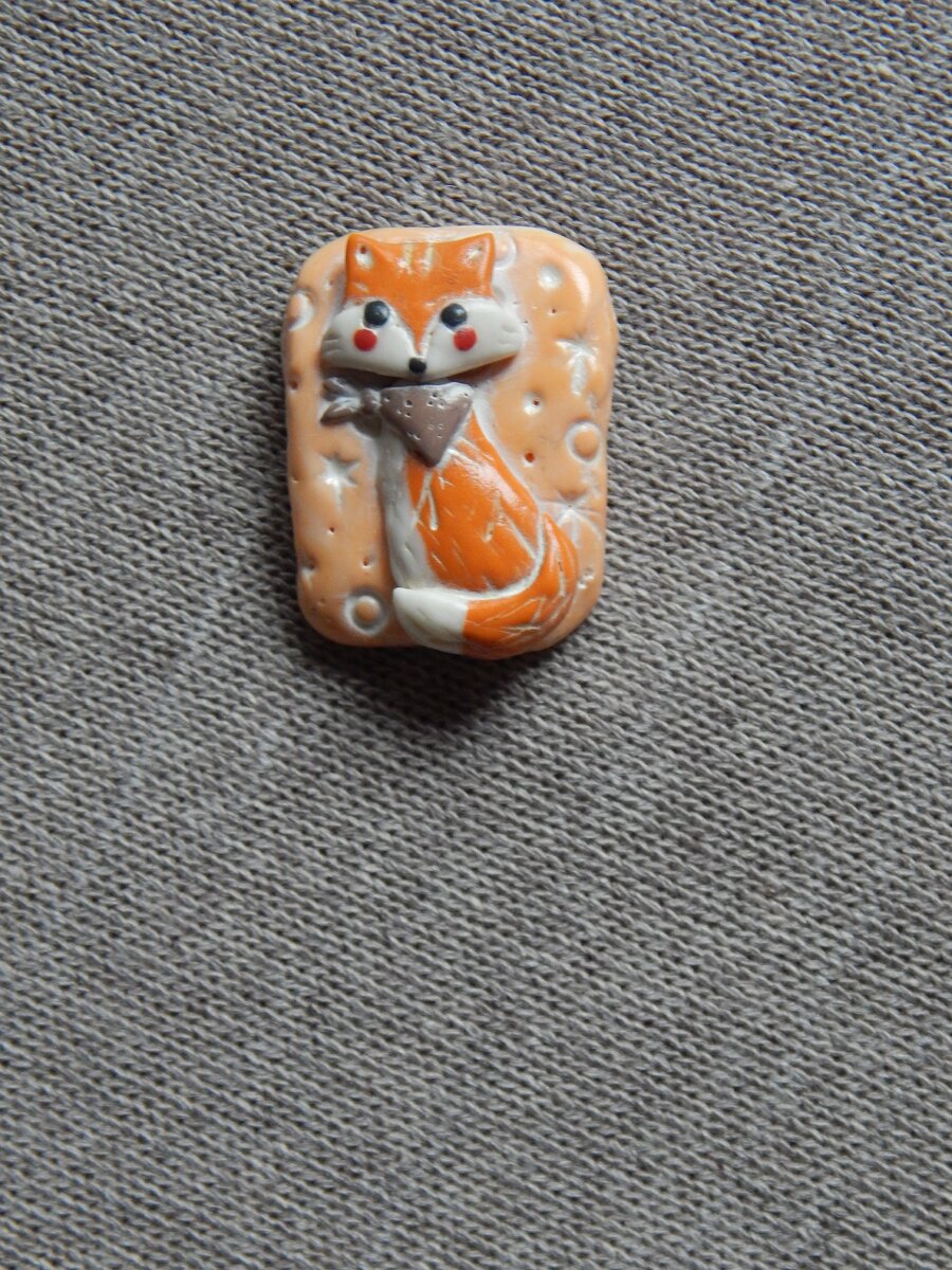 Лиса из соленого теста