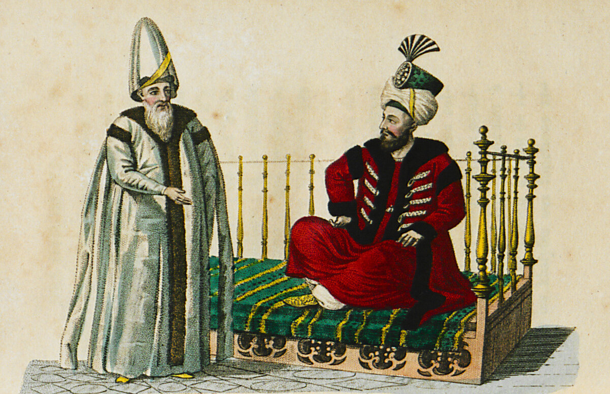 Турецкий Султан и Визирь