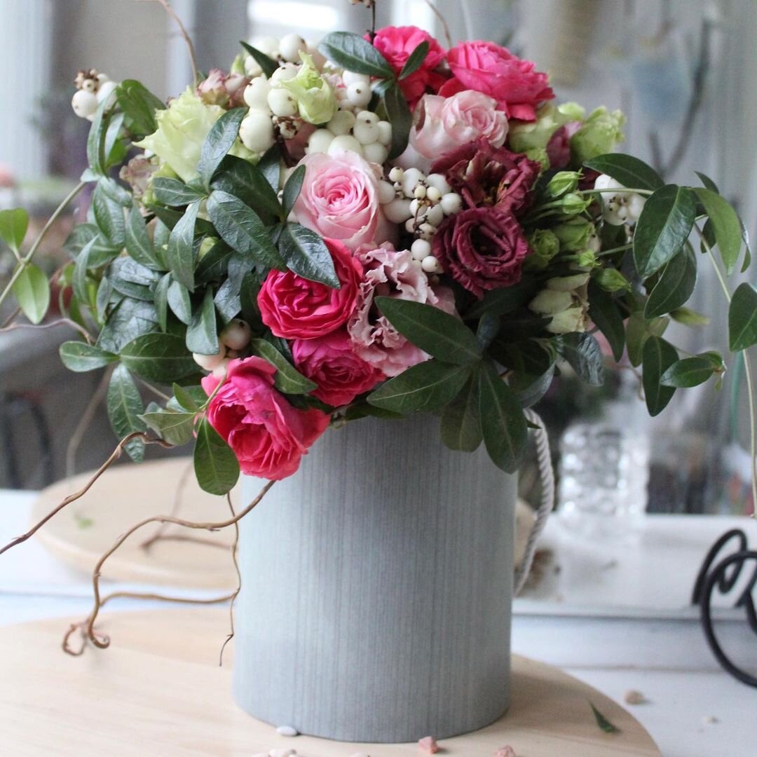 композиция в шляпной коробке