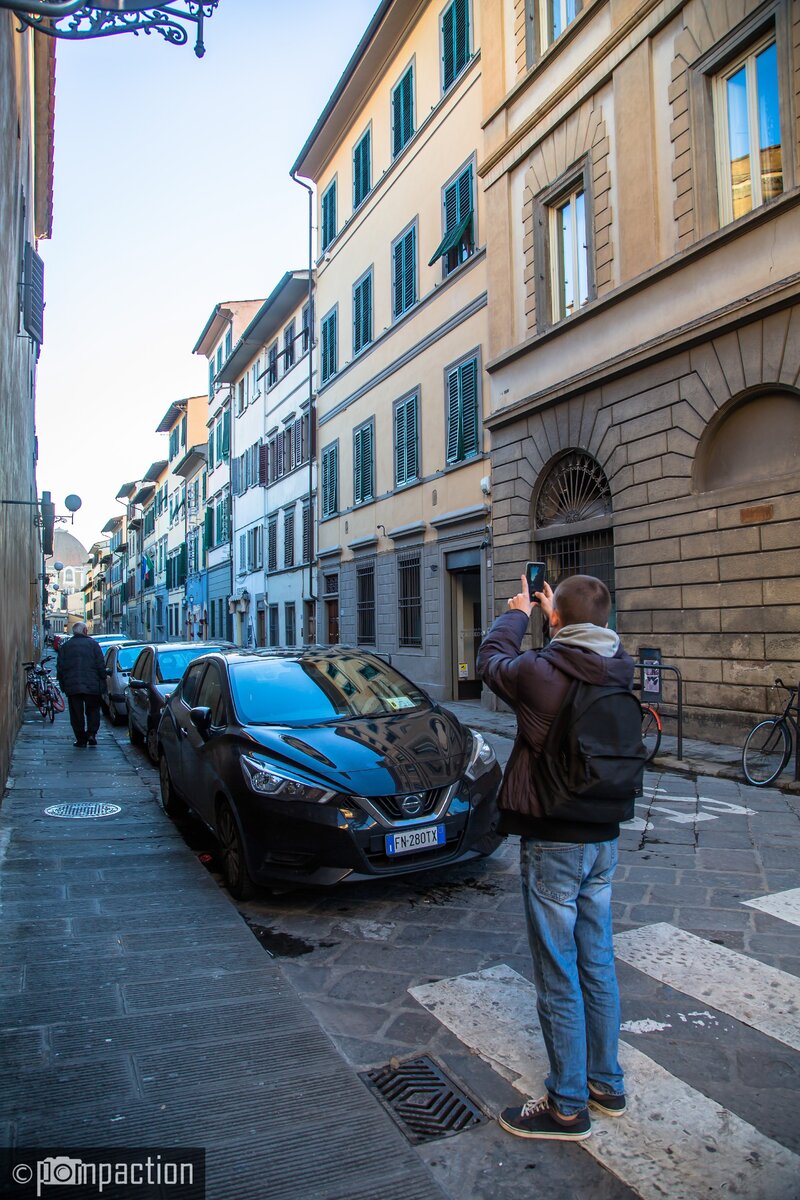 Улица во Флоренции. По пути к Сан-Марко