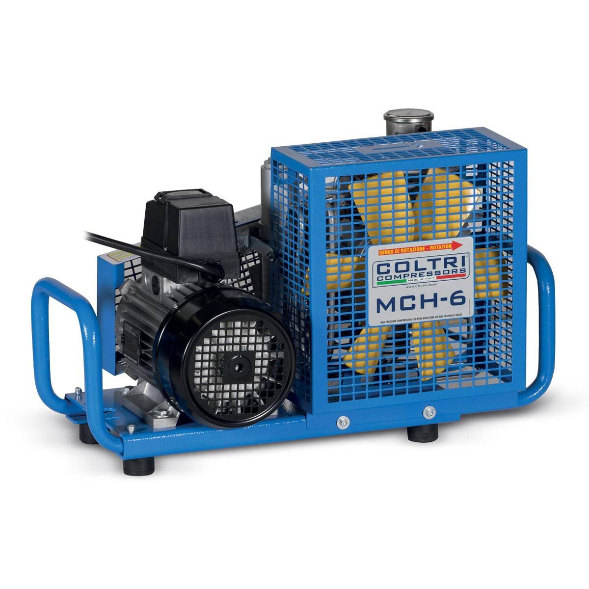 Компрессор для дайвинга Coltri MCH-6, стоимость около 200 тысяч рублей.