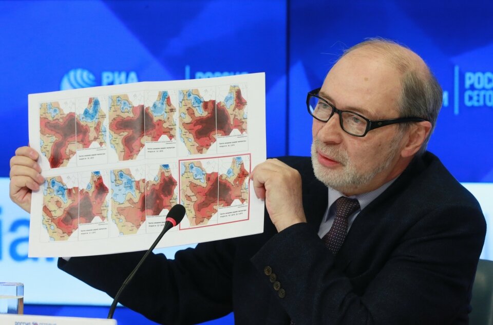 Научный руководитель Гидрометцентра Роман Вильфанд. Фото: Александр Натрускин / РИА Новости
