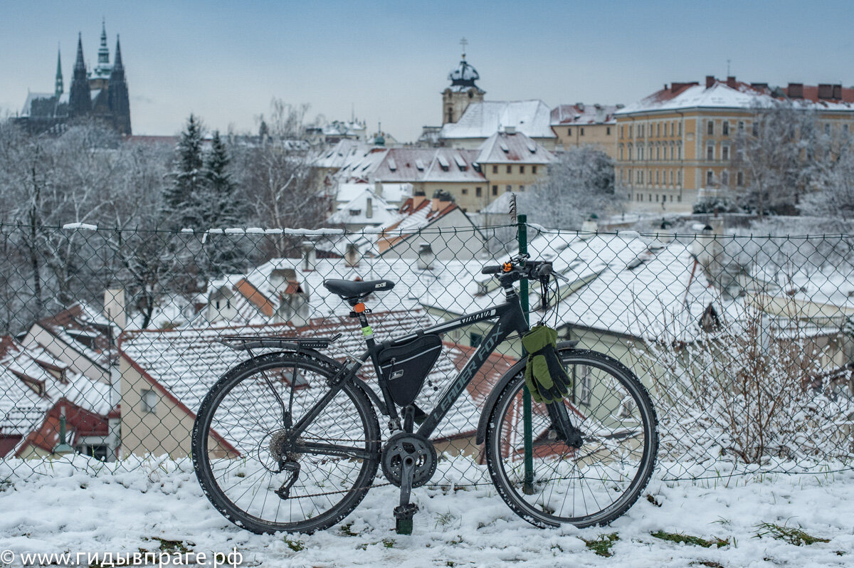 На велосипеде по Праге