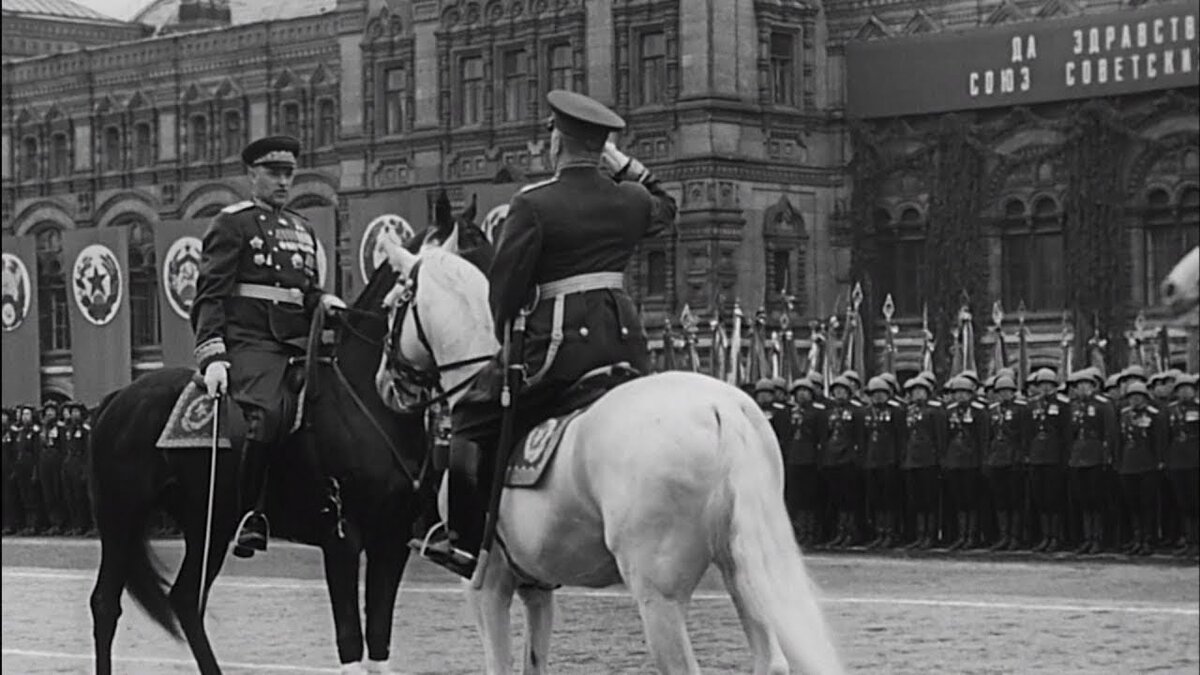 парад победы 1965 года на красной площади в москве