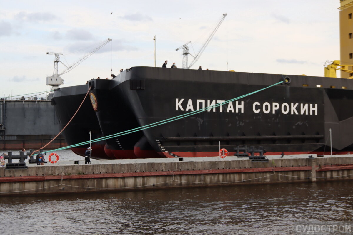 Нос ледокола "Капитан Сорокин" / Фото: Судострой