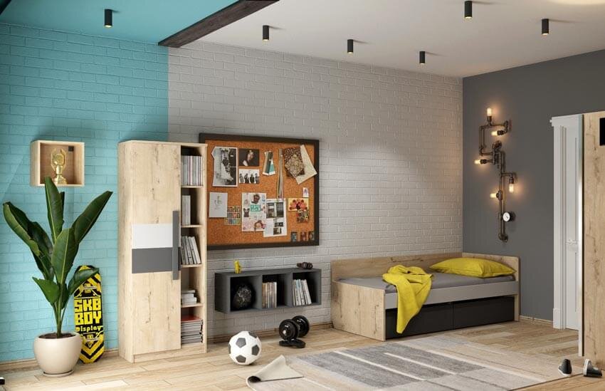 Расстановка мебели в детской