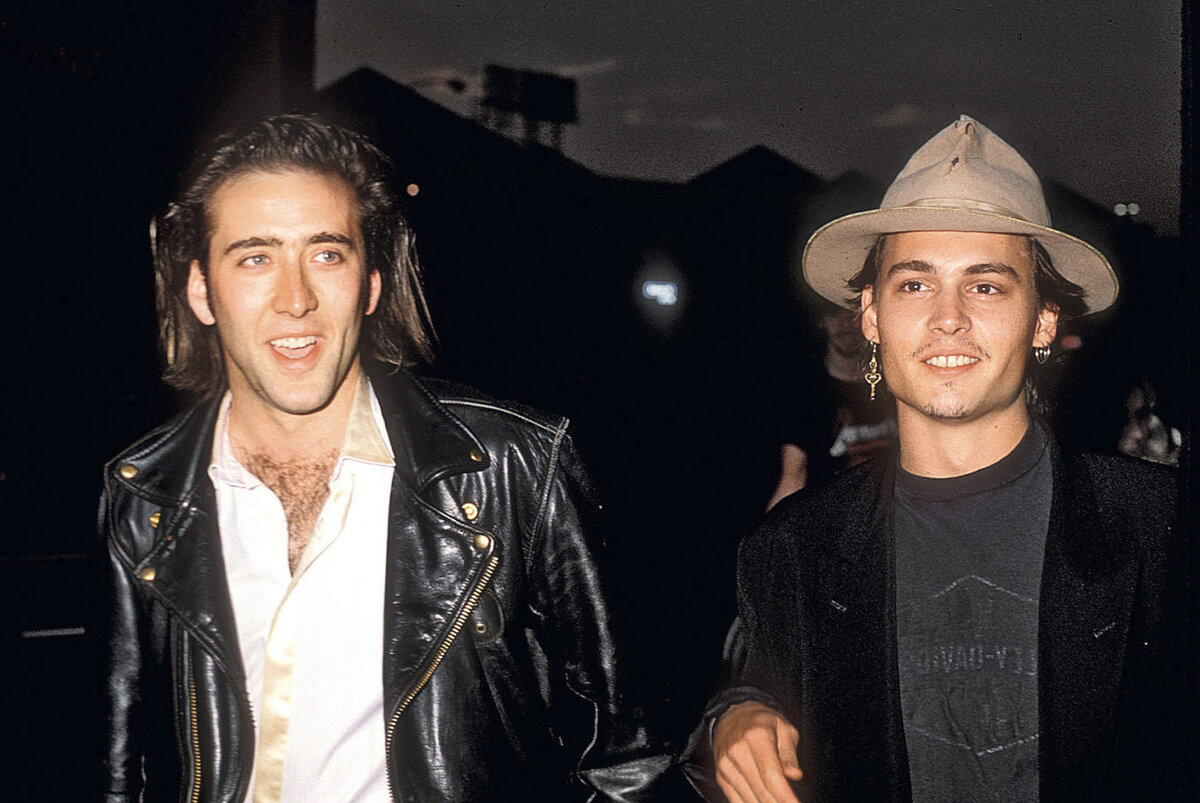 Николас Кейдж и Джонни Депп