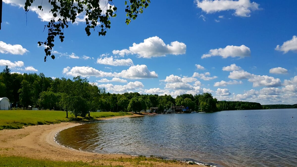 Пляж ильинское на можайском водохранилище