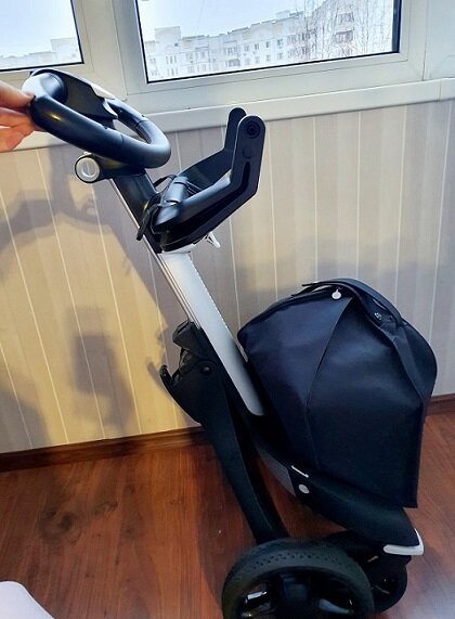 Сложенное шасси