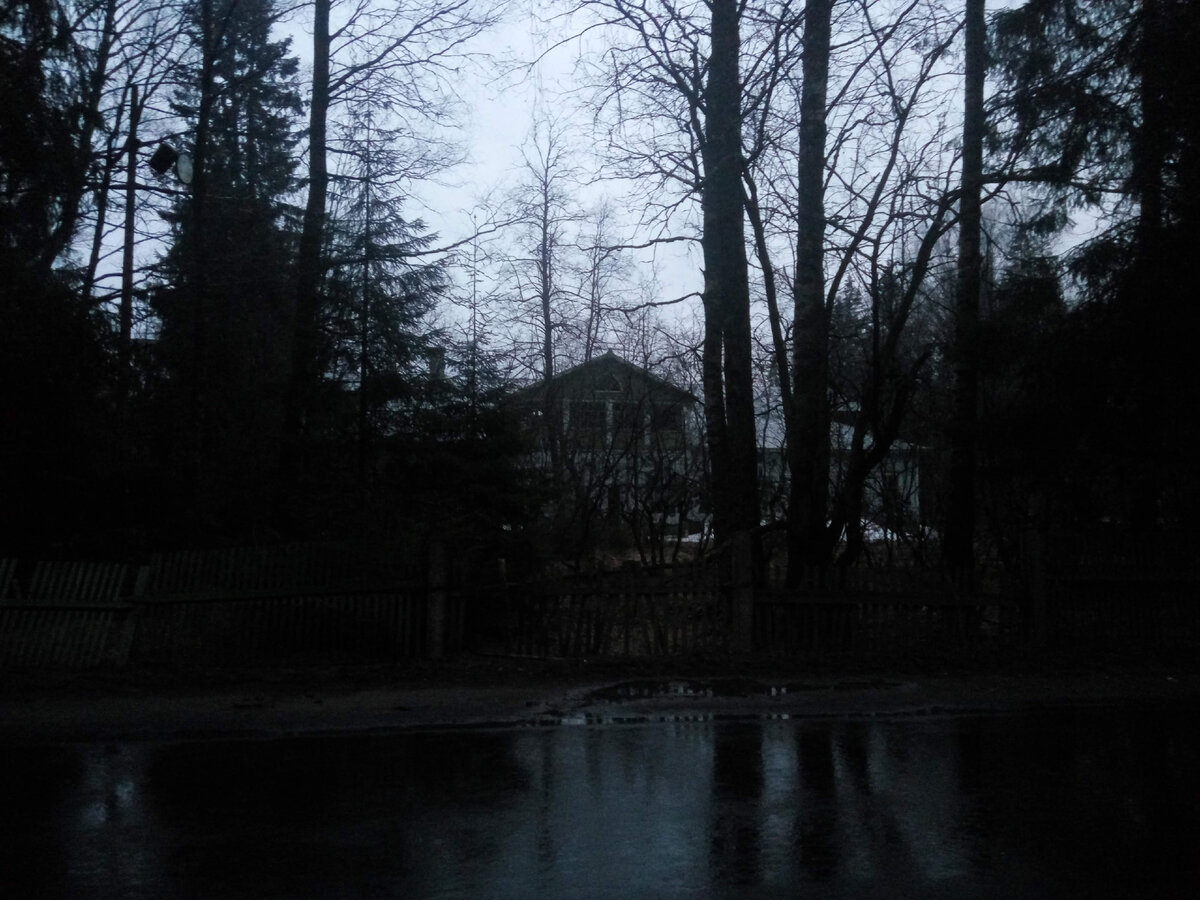 Один из домов, где-то в Ленинградской области