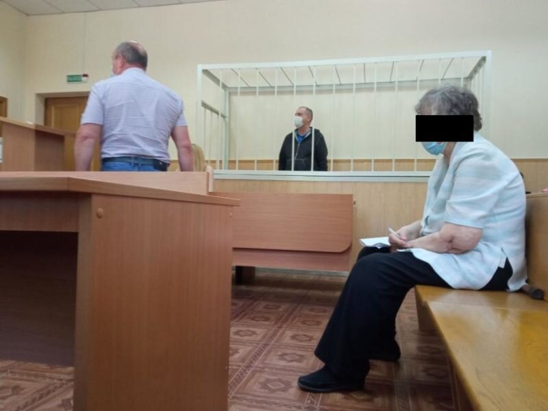 Во время судебного процесса над Павлом Краско. Фото «Витебская весна»