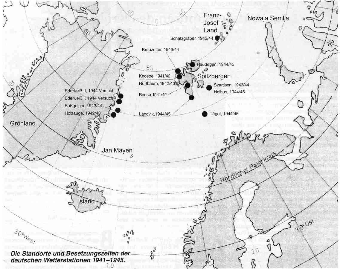 Германские арктические метеостанции во время Второй мировой войны