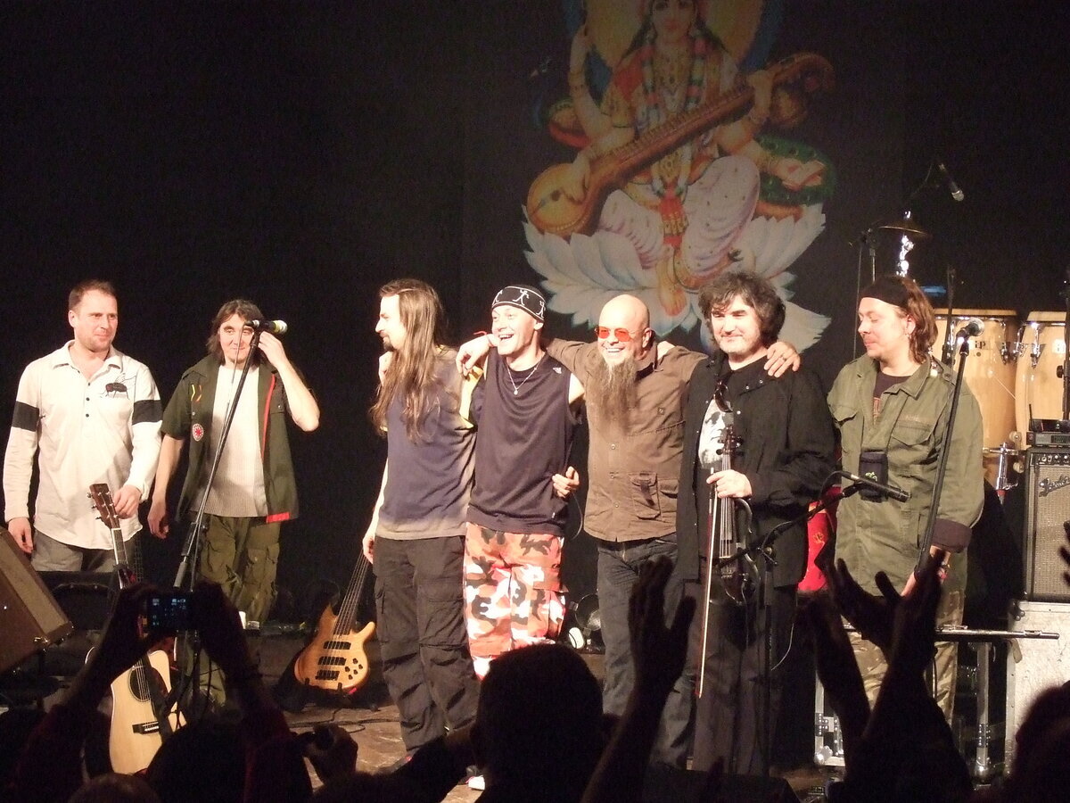 "Аквариум" на концерте в Тель-Авиве (2008)