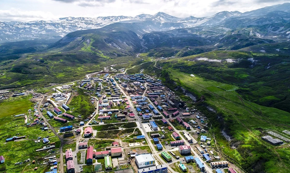 Вертолетная площадка Парамушир