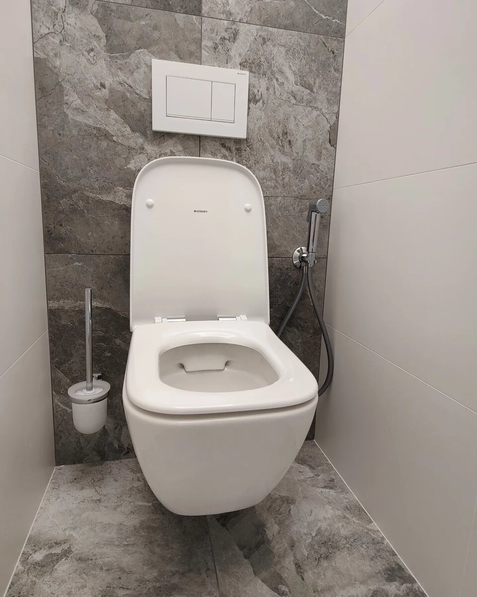 Внутри туалетной комнаты