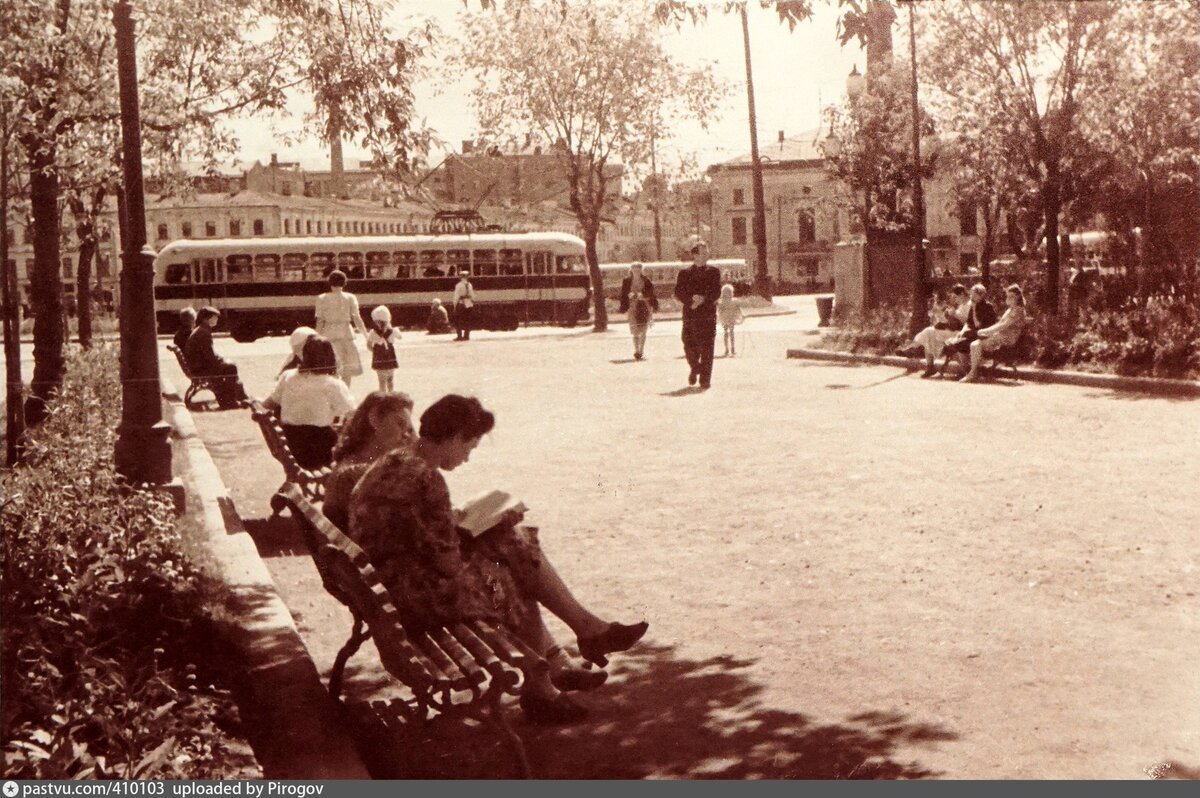 бульвары москвы старые