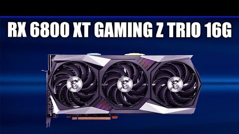 Видеокарта MSI Radeon RX 6800 XT GAMING Z TRIO 16G