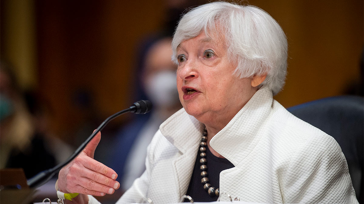 Глава Минфина США Джанет Йеллен