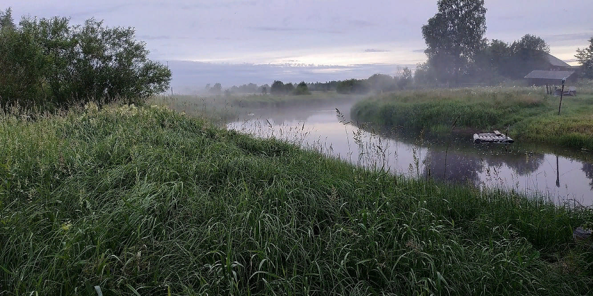 Река у нашей деревни