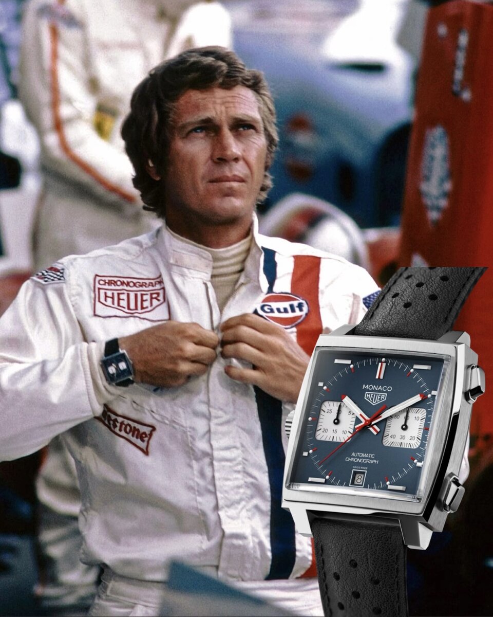 Стив Маккуин и его часы TAG Heuer Monaco