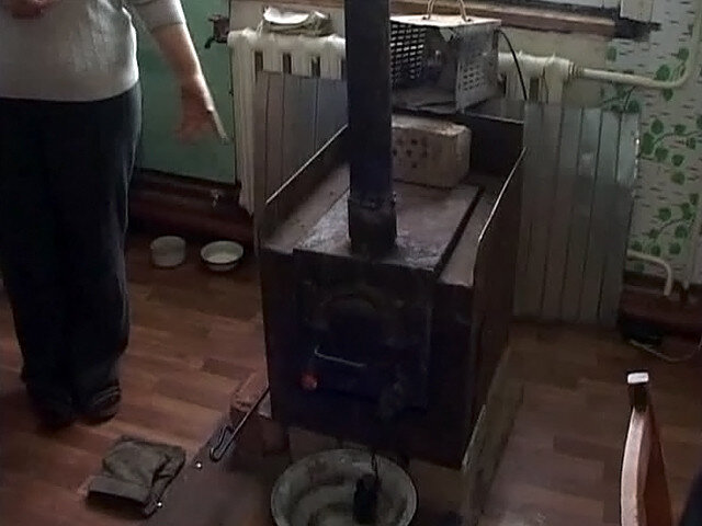 Печь в квартире 