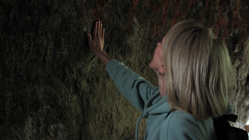     Новая лестница в Денисову пещеру. Екатерина Карзова