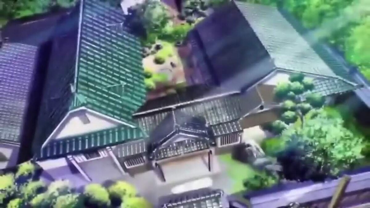 Вот так оно выглядит сверху - два корпуса, соединенные галереей.