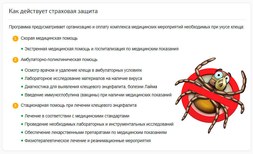 Где застраховаться от клеща в костроме