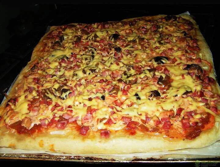 Один вариант пиццы 😻