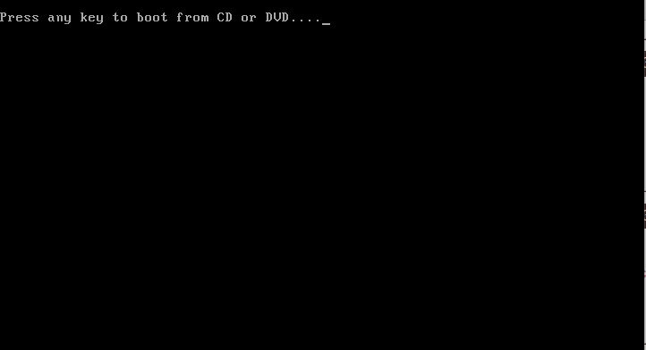 C press any key. C press any key