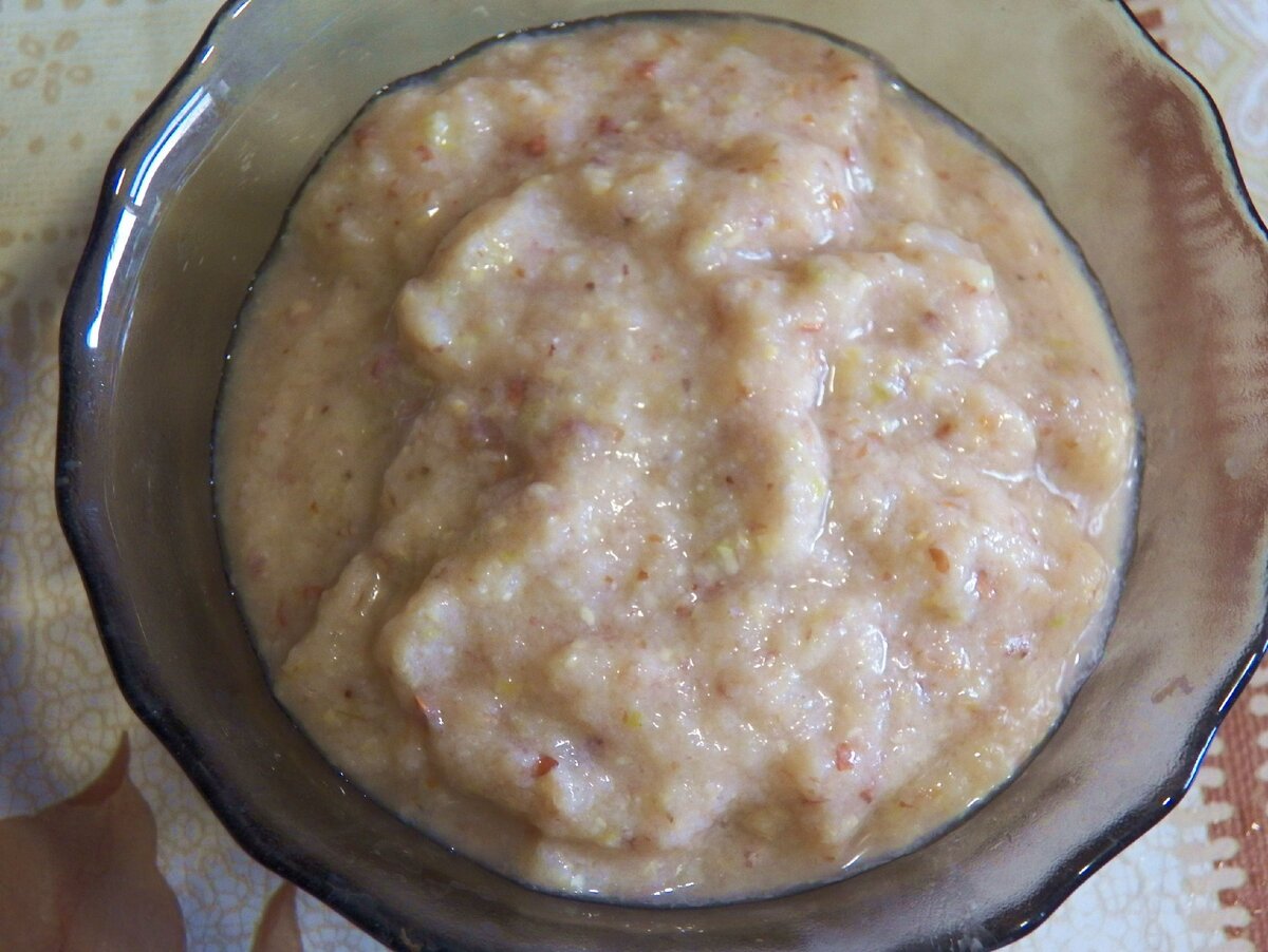 Живое фруктовое пюре