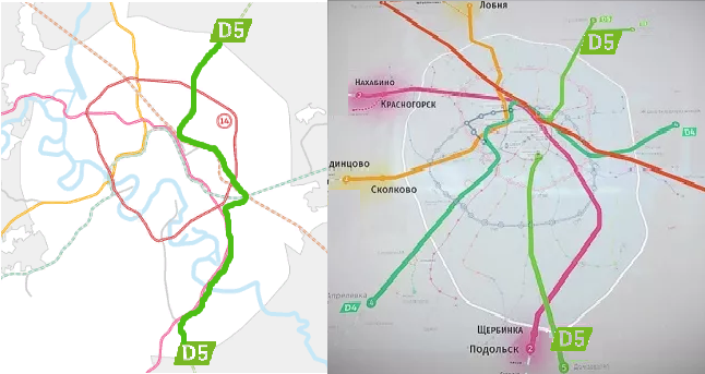 Станции мцд 4 на карте москвы