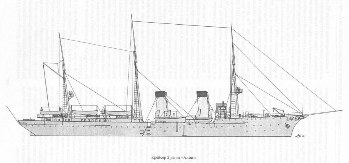 Чертежи крейсер алмаз