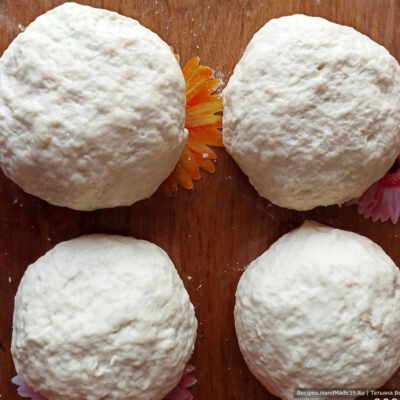 Хачапури с творогом и сыром на сковороде (2-й рецепт)