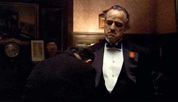 Кадры из фильма «Крестный отец»