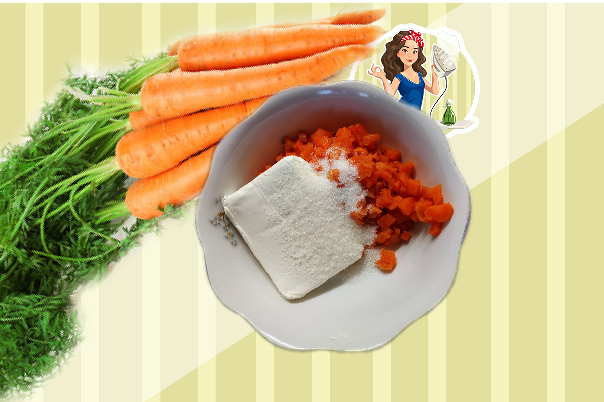 Салат из вареной моркови и яиц