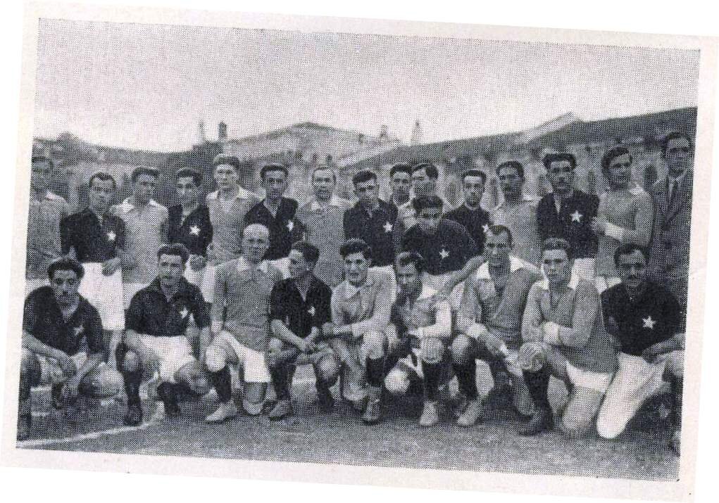 Стамбул. Сборная Турции и сборная Советского Союза по футболу. 1925 год.